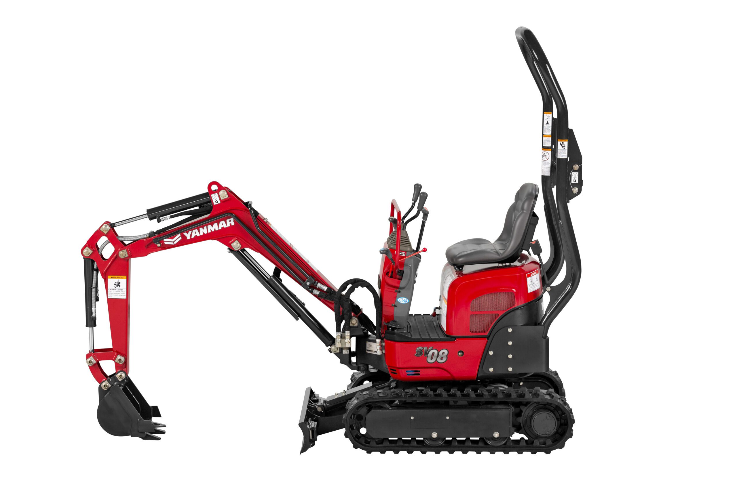 Yanmar mini excavator SV08-1D