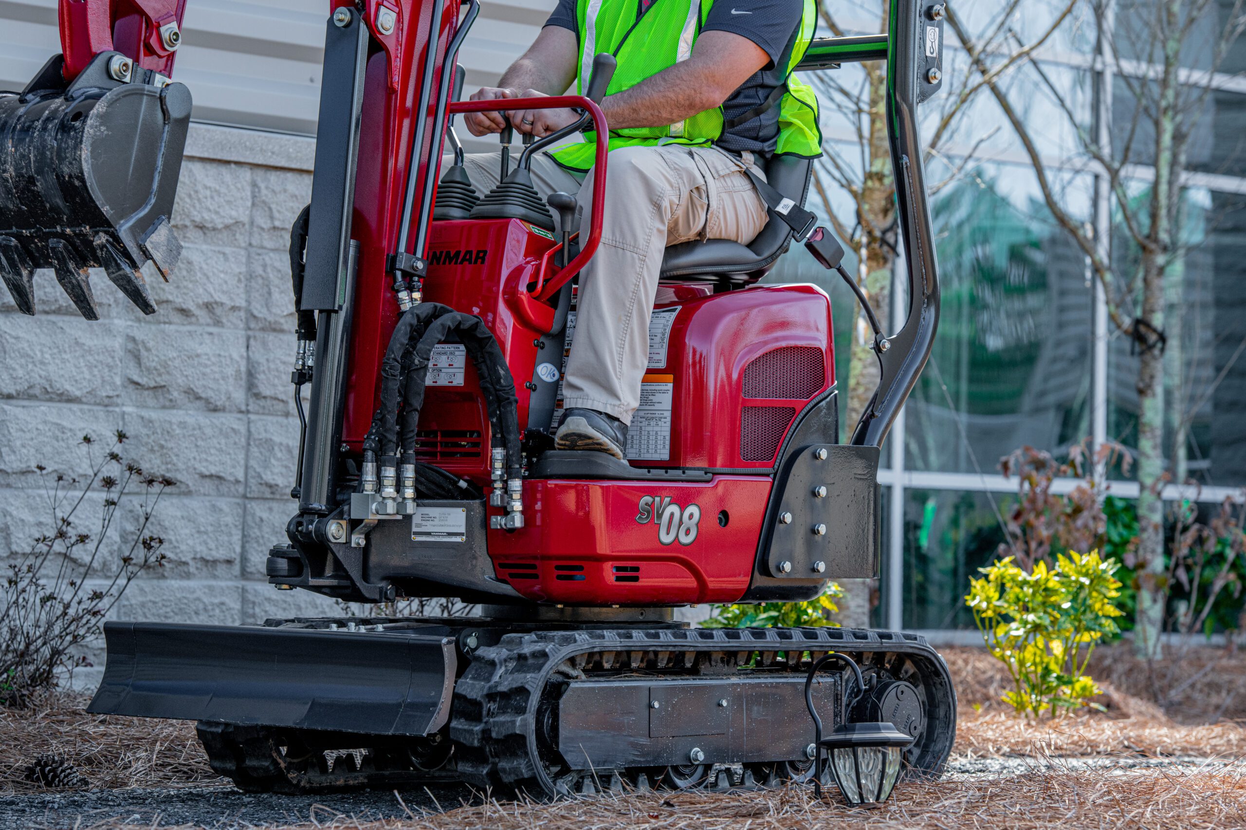 Yanmar mini excavator SV08-1D