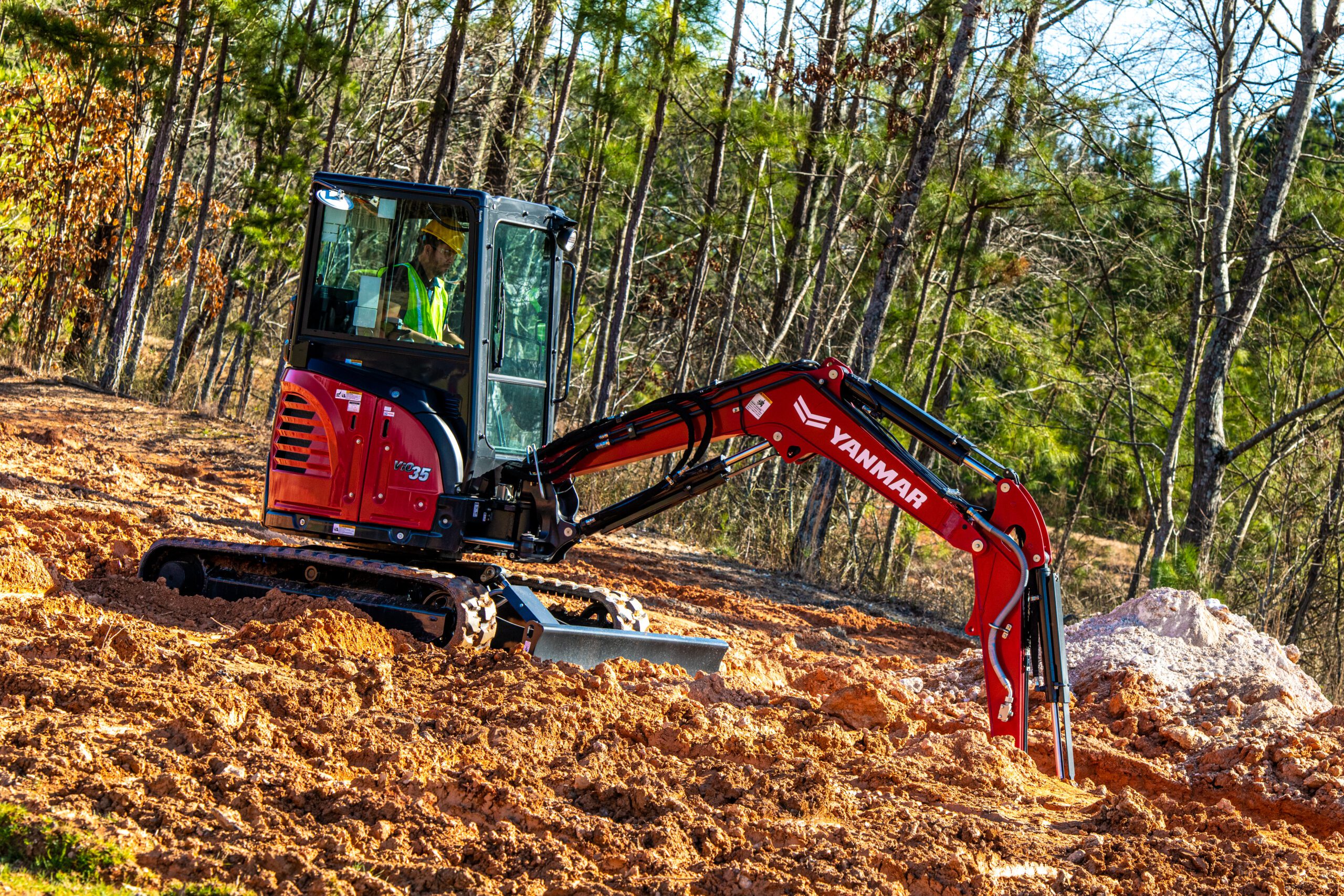 Yanmar mini excavator ViO35-6A