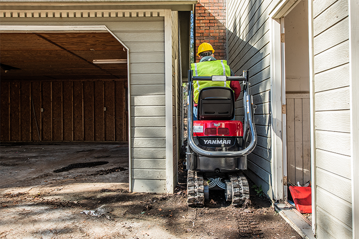 Yanmar mini excavator SV08-1D