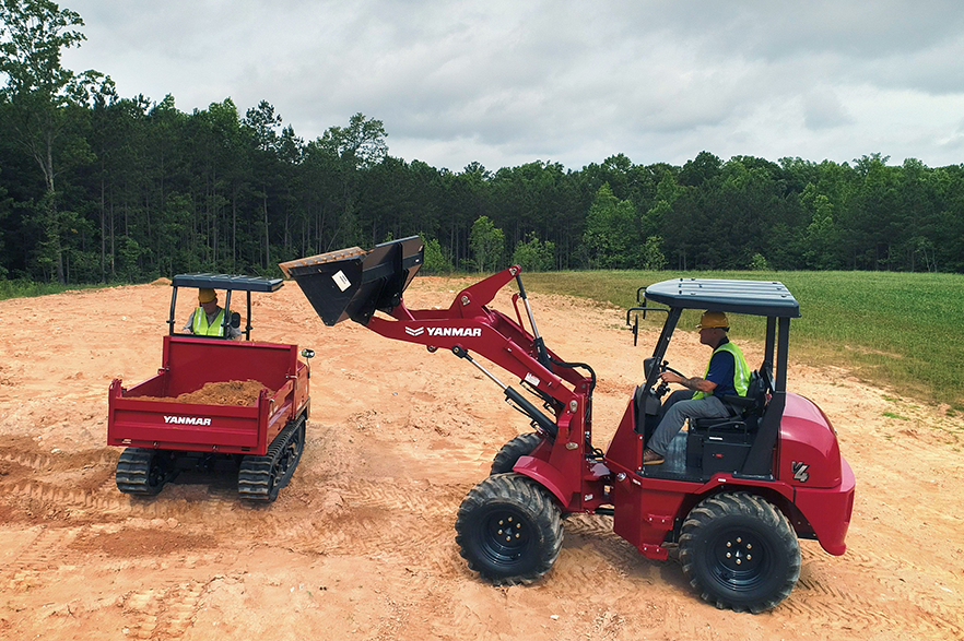 Yanmar wheel loader V4-7