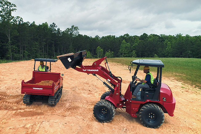 Yanmar wheel loader V4-7