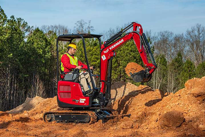 Yanmar mini excavator ViO17-1E