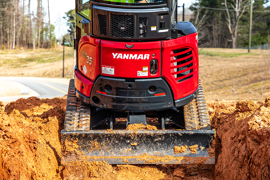 Yanmar mini excavator ViO35-6A