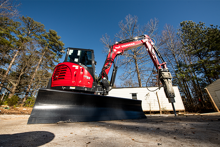 Yanmar mini excavator ViO55-6A