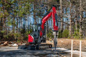 Yanmar mini excavator ViO55-6A