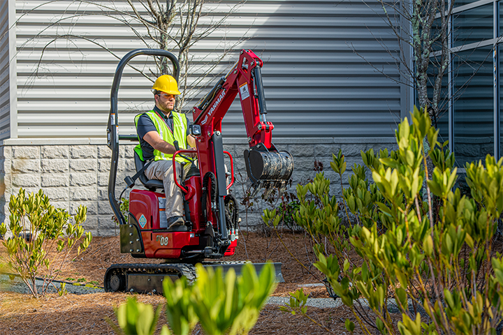 Yanmar landscaping equipment