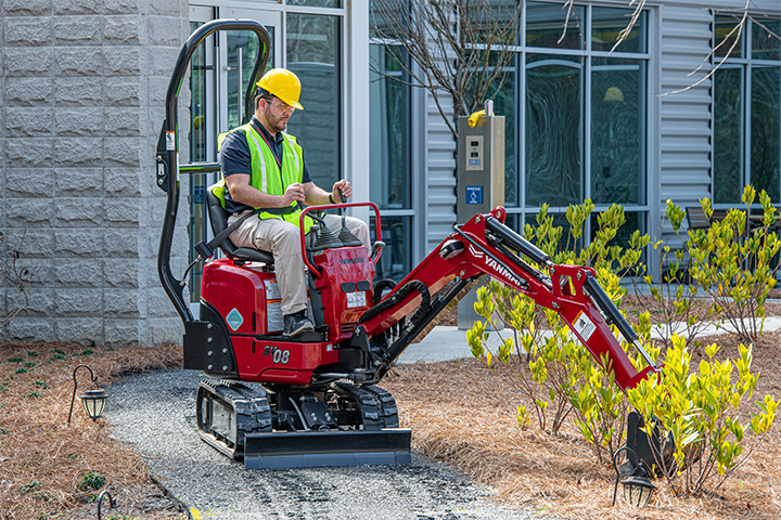 Yanmar landscaping equipment