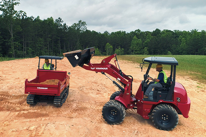 Yanmar Construction Equipment: Tracked Carrier and Wheel Loader