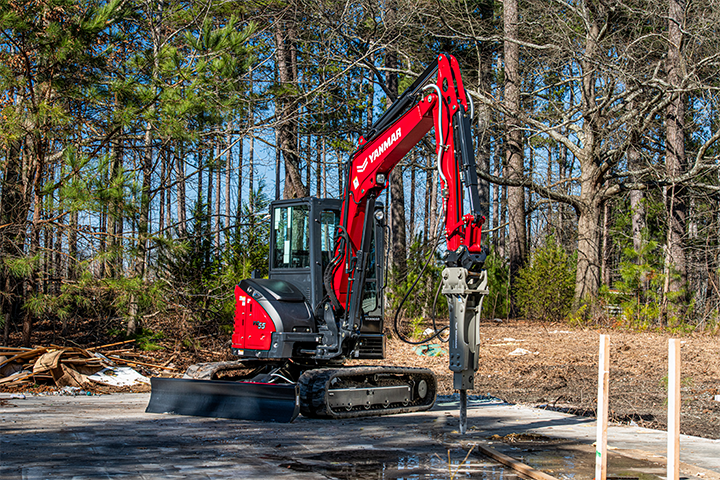 Yanmar Compact Equipment, mini excavator