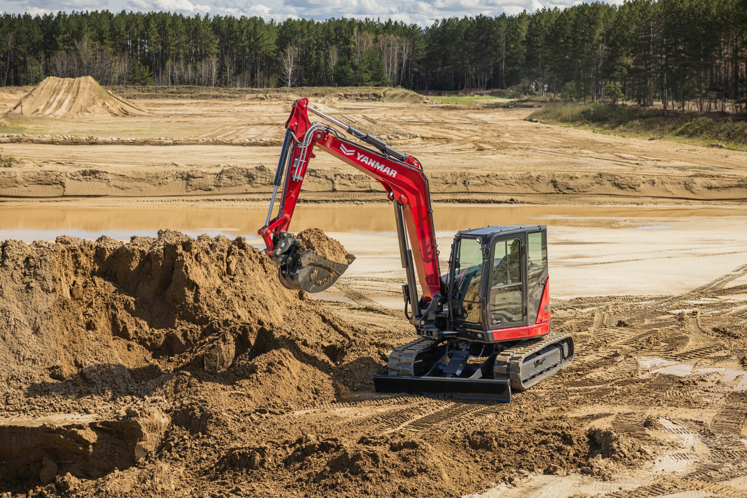 Yanmar mini excavator ViO80-7