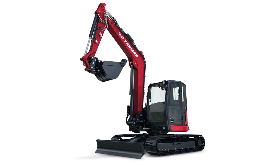 Yanmar Compact Equipment | Mini excavator ViO80-7