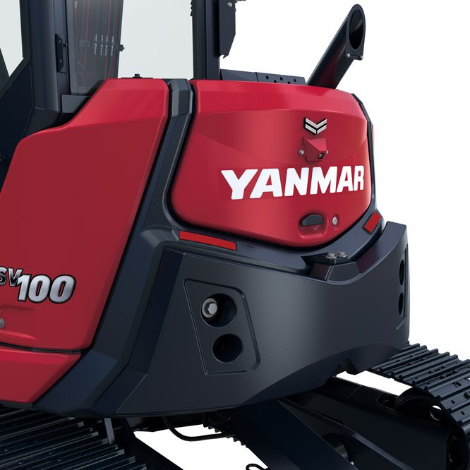 Yanmar mini excavator SV100-7