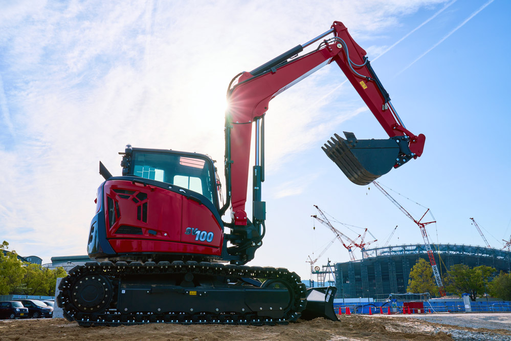 Yanmar mini excavator SV100-7