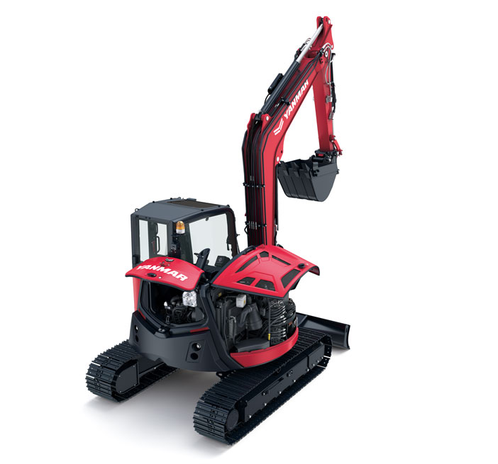 Yanmar Compact Equipment | Mini excavator ViO80-7