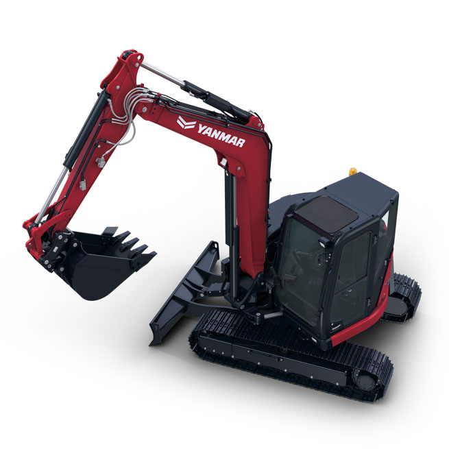 Yanmar mini excavator ViO80-7