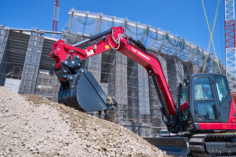 Yanmar Compact Equipment | Mini excavator ViO80-7